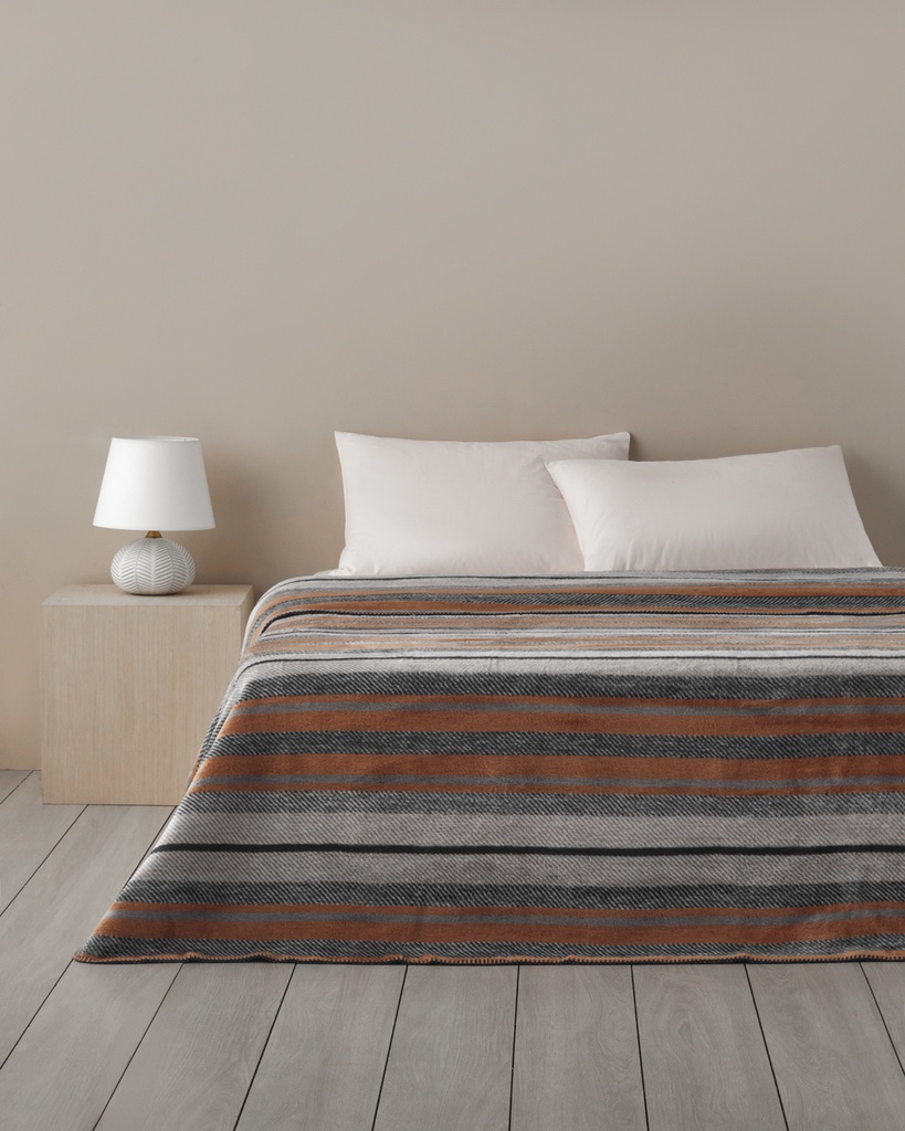 Bold Stripe Blanket Modern