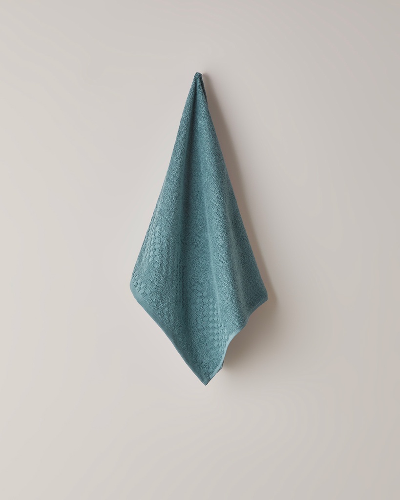 Border Check Face Towel Basic Alt Segment