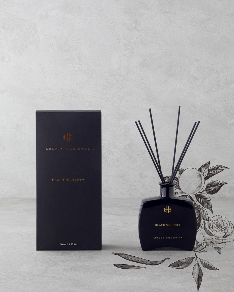 Black Serenity Reed Diffuser Luxury Collection