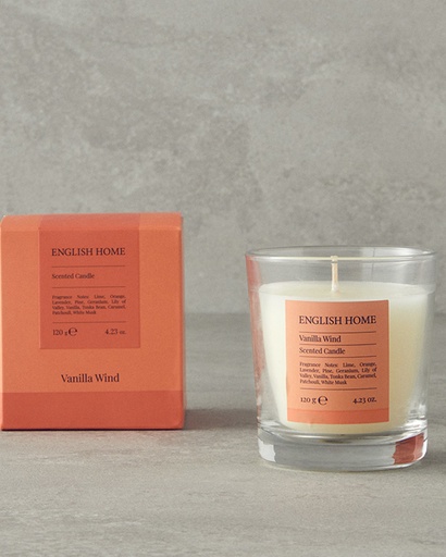 [10039883001] Vanilla Wind Scented Candle Timeless