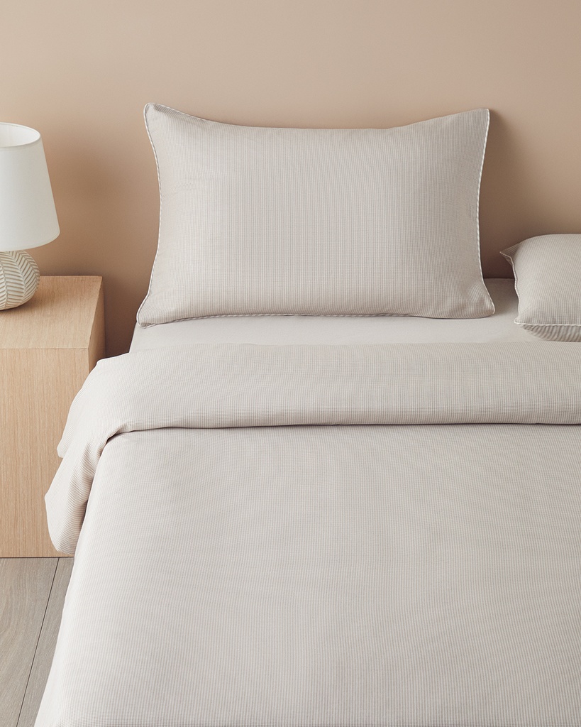 Pied de poule Duvet Cover Set Timeless