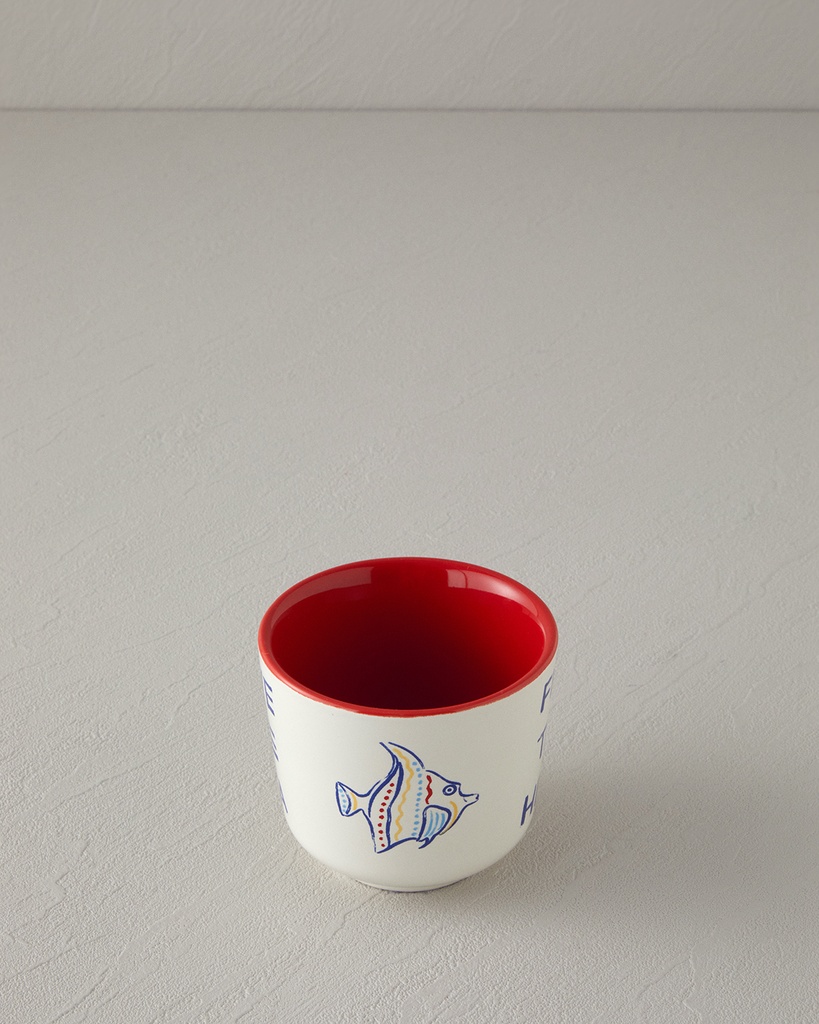 Red Fish Glass Jolly Marine