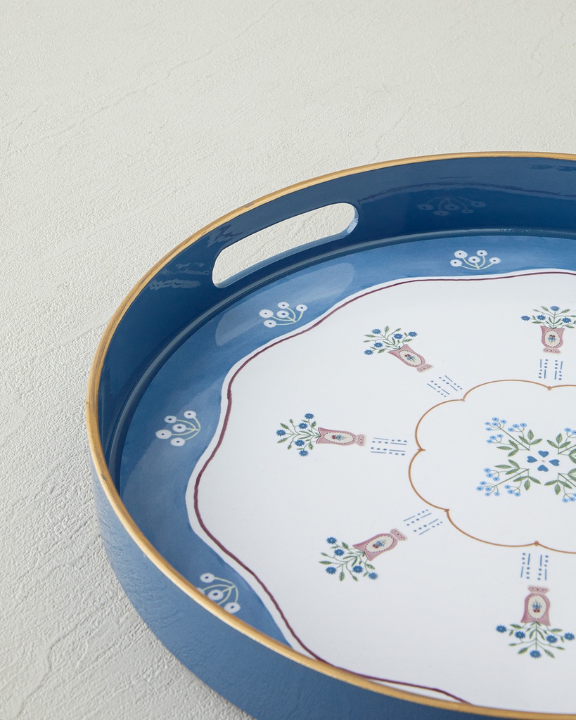 Retro Charm Tray Ornate Retro