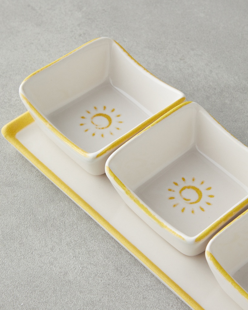 Sunny Breakfast Container Seramik