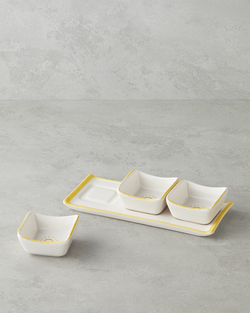 Sunny Breakfast Container Seramik