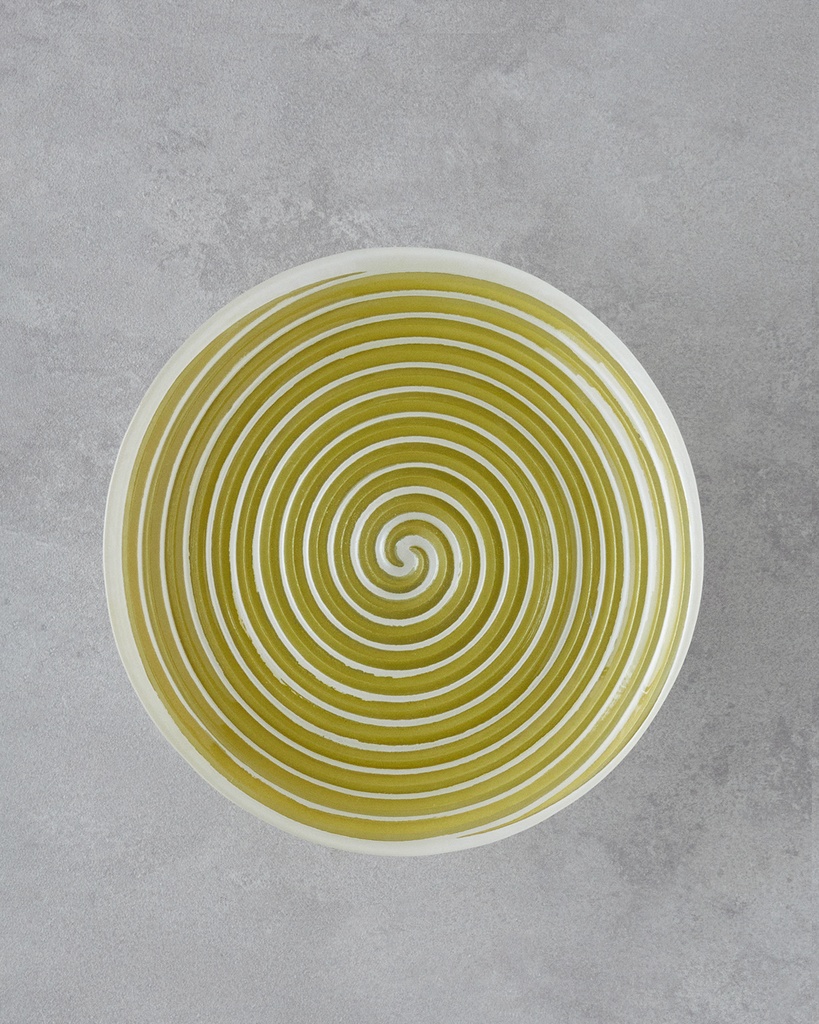 Swirly Cake Stand Summer Splash