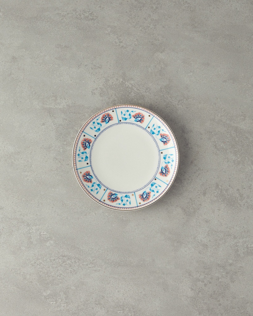Carnival Leaves Cake Plate Exotic Carnival