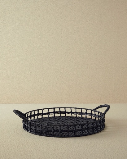 [10039464001] Calantha Tray Timeless (Black)