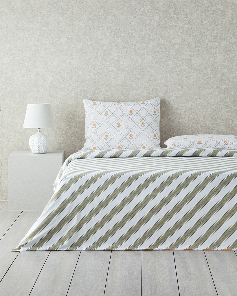 Ornament Blossom Duvet Cover Set pack Ornate Retro