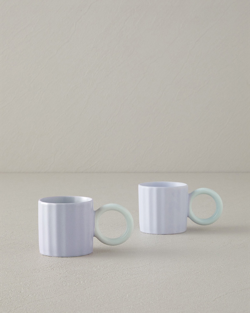Angled Coffee Cup Set Sakura