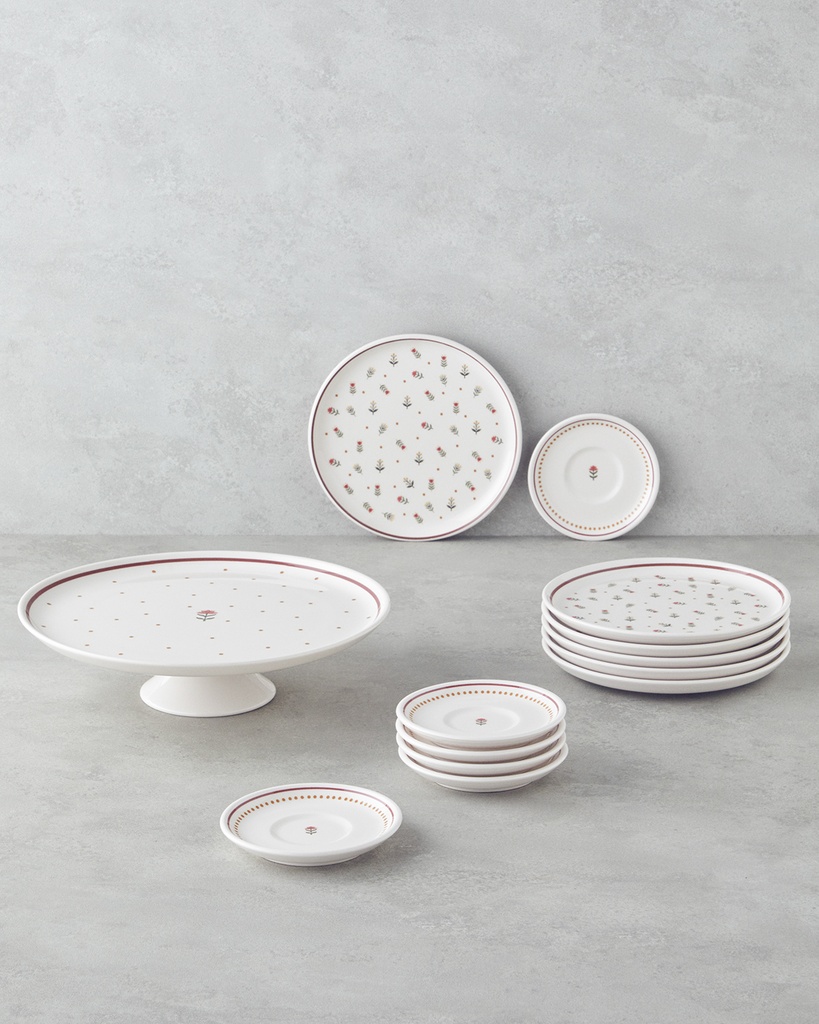 Retro Cake Set Ornate Retro