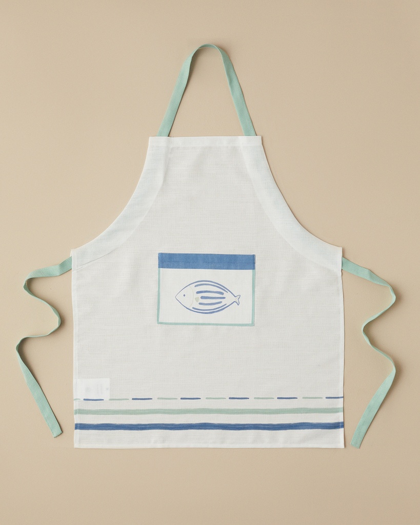 Coastline Kitchen Apron Coastal
