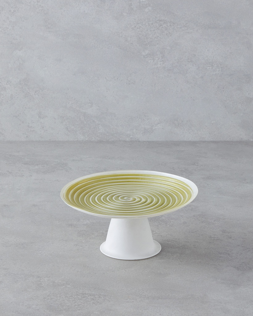 Swirly Cake Stand Summer Splash