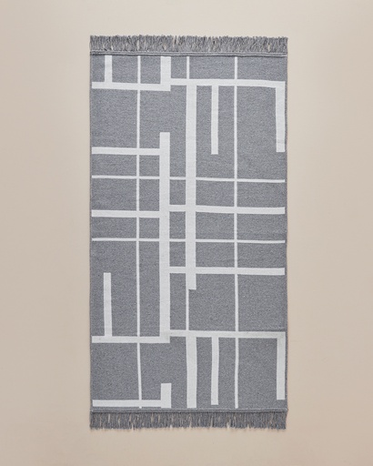 [10044921002] Smoky Woven Rug Timeless