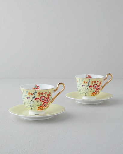 [10043309001] Miranda Tea Cup Set Heritage