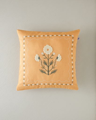 [10045302001] Lucie Toss Pillow Cover Ornate Retro