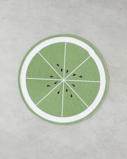 [10046167001] Summer Kiwi Table Mat Summer Splash
