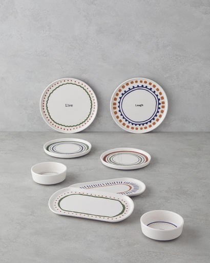 [10046372001] Wordy Breakfast Set Timeless