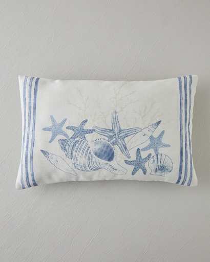 [10048018001] Aquamarine Decorative Cushion Coastal